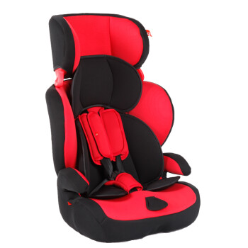 好孩子（gb）CS901 汽车儿童安全座椅宽座舱 宝宝安全坐椅9个月起红黑色