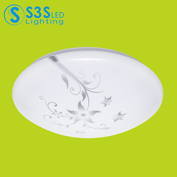 S3S led吸顶灯阳台灯简约卧室灯厨房灯书房灯 过道餐厅灯饰灯具 XD0680 蝶恋24W