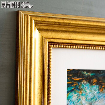 贝占风格 堆锦簇 欧式装饰画餐厅花卉画客厅墙面装饰画 左款(单幅) 45*85