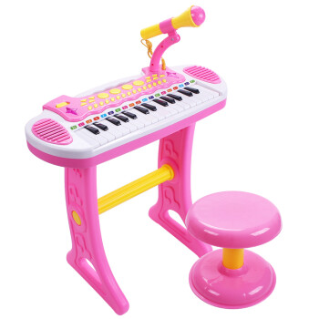 baoli 儿童电子琴31键带教学功能外接话筒乐器