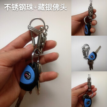 纯手工diy不锈钢焊丝制作小鸟钥匙扣汽车挂件创意个性礼品定制 b18