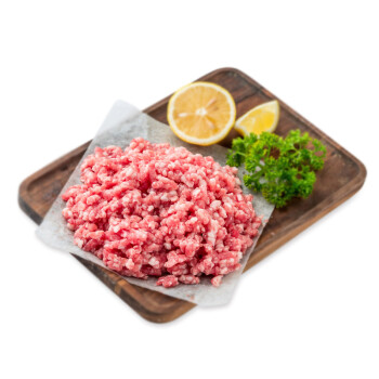 高金食品 庄园黑猪80%精瘦肉馅500g 新鲜肉糜肉末包子