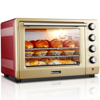 海氏（Hauswirt）HO-405 烤箱家用电烤箱 多功能大容量40L上下独立控温烤箱