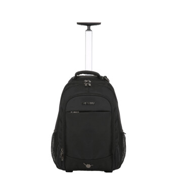 瑞世（SUISSEWIN） 旅行包 商务休闲拉杆包 大容量防水防刮单杆双肩背包 SN6001黑色