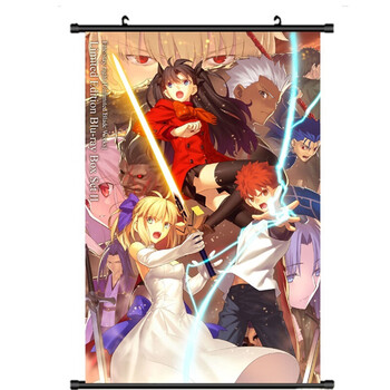 吾王saber fate zero 挂画海报壁纸卷轴画布画 二次元动漫周边 来图