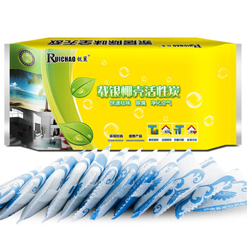 
                                        
                                        锐巢 载银椰壳活性炭包600g 家具橱柜子专用 家用除湿除味除甲醛清除剂                