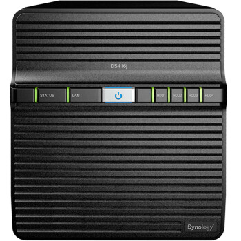 群晖（Synology）DS416j NAS网络存储服务器 （无内置硬盘）