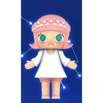 庄子然 molly娃娃星座系列茉莉 molly公仔pop mart泡泡玛特盲盒sn981