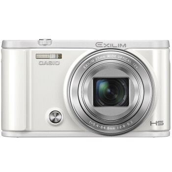卡西欧（CASIO）ZR3600 数码相机 白色 （1210万像素 3.0英寸可翻转液晶屏 12倍光学变焦 ）