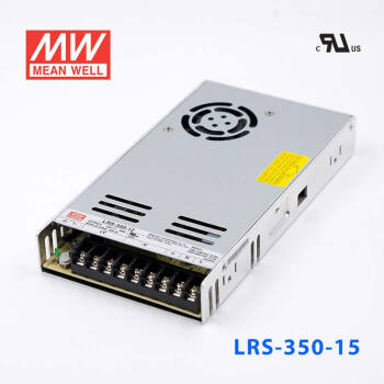明纬开关电源 LRS-350-15 350W 15V23.2A 超