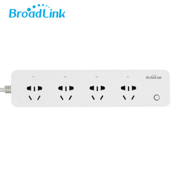 Broadlink博联智能家居插座插排 手机无线wifi多孔独立遥控排插MP1