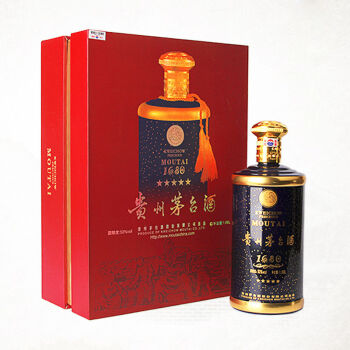 茅台(maotai)53度酱香型白酒 贵州茅台 典藏1680 1.68