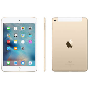 Apple iPad mini 4 7.9英寸 平板电脑（128G WLAN+Cellular版8芯片/Retina显示屏 MK782CH）金色