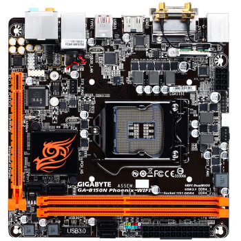 技嘉（GIGABYTE）B150N Phoenix WIFI主板 (Intel B150/LGA 1151)