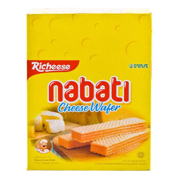 【京东超市】印度尼西亚进口 丽芝士（Richeese） 纳宝帝奶酪威化饼干460克