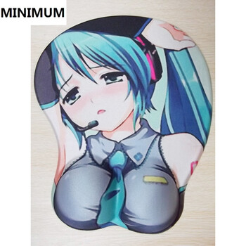 鼠标垫护腕 3d立体可爱 屁股乳房胸部 美女 守望先锋新款 mm-010(初音