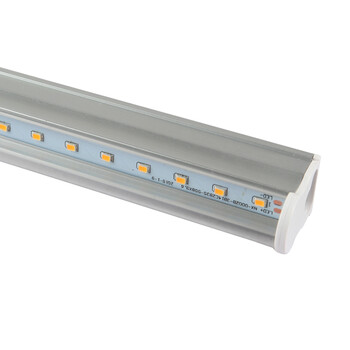 纳新LED灯管T5透明管一体化日光灯全套9W/0.6米/暖白光NXTU5006-2-B2
