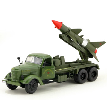 汽车模型军事儿童玩具坦克飞机大炮仿真模型 男孩车模玩具 解放导弹车