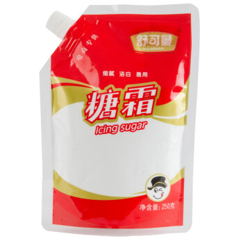 【京东超市】舒可曼（SUGARMAN）糖霜 糖粉250g