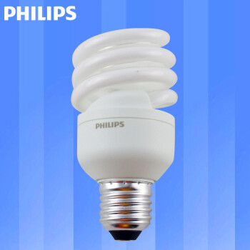 
                                                            飞利浦PHILIPS  节能灯泡 螺旋型 三基色 E27大螺口 20w 日光色(白光)                