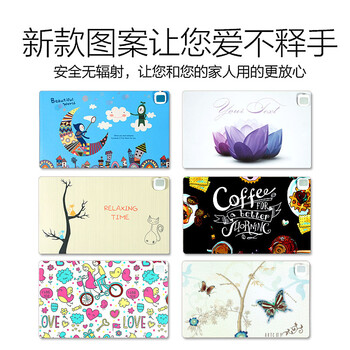 吉满 暖桌垫加热桌垫发热垫暖桌宝学生写字垫暖手桌垫桌上暖垫电热垫儿童书写垫冬天适用写 迷你棕色