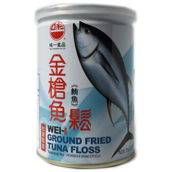 【京东超市】味一（WEI-I）鱼松 台湾原装进口 味一 金枪鱼（鲔鱼）松-罐装200g