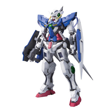 万代bandai高达拼装模型 gundam敢达00 oo动漫周边拼插玩具 mg 能天使