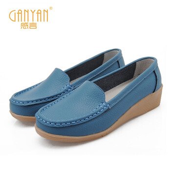 感言-2016春秋新品女士休闲鞋女鞋妈妈鞋护士