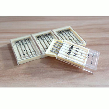 日本真善美JANOME多功能缝纫机用机针9号11号14号16号蓝针11号 16号机针用于特厚料
