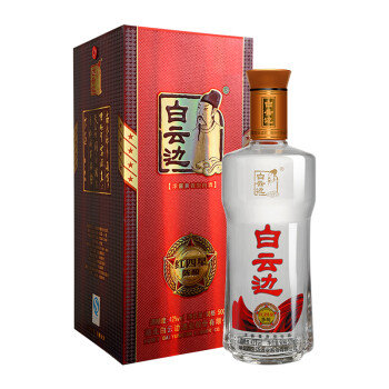 白云边 白酒 红四星陈酿 浓酱兼香型 42度 500ml