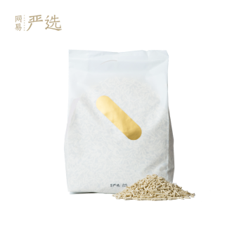 网易严选 天然原味豆腐猫砂 无尘结团猫砂无香精 4袋 囤货装,降价幅度25.5%