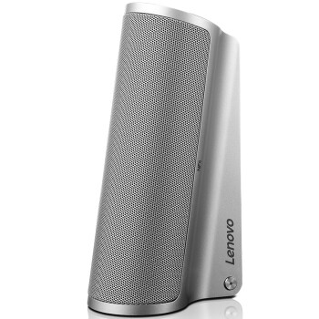 联想(Lenovo) BT500 无线蓝牙音箱 HIFI音响 扬声器NFC低音炮 便携免提通话 银色