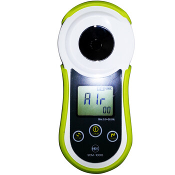 
                                        HM DIGITAL牌SCM-1000型糖度计数显式手持甜度测量仪葡萄酒水果电子家用便携式甜度计测试                
