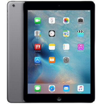 Apple iPad Air 平板电脑 9.7英寸（16G WLAN版/A7芯片/Retina显示屏 MD785CH）深空灰色