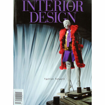 《E03美国INTERIORDESIGN英文室内设计杂法式方案景观设计主题图片