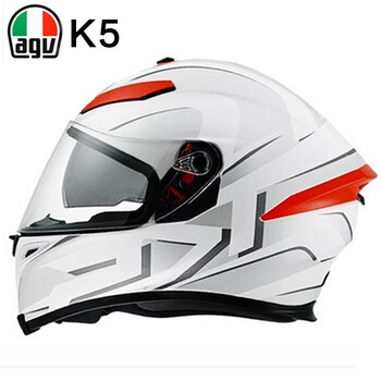 AGV头盔k5夏季防雾摩托车头盔全盔跑盔男 意