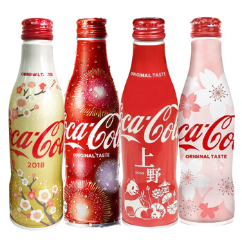 可口可乐(coca-cola) 【限量款】日本进口铝罐可口可乐定制版收藏纪念