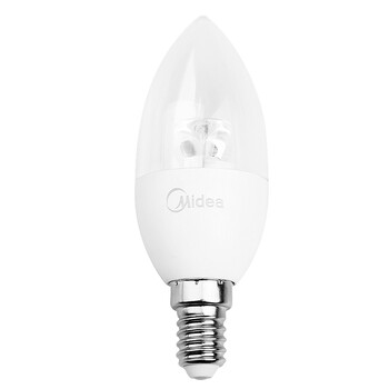 
                                        
                                        美的（Midea） LED节能灯泡 蜡烛尖泡 3W E14小螺口 3000K 暖白色 单只装                