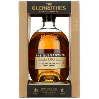 【京东超市】格兰路思（Glenrothes）洋酒 珍酿斯贝赛单一麦芽苏格兰威士忌700ml