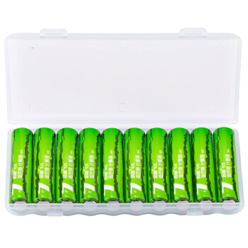 双鹿 7号电池七号碱性电池7号AAA电池10粒装（西瓜） 儿童玩具挂钟鼠标键盘电池
