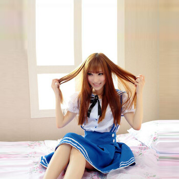 学生装表演班服校服女佣日韩漫画班服COS制系列小明女仆图片