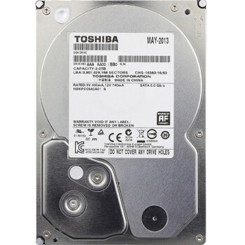 东芝(TOSHIBA)3TB 7200转64M SATA3 台式机硬盘(DT01ACA300)