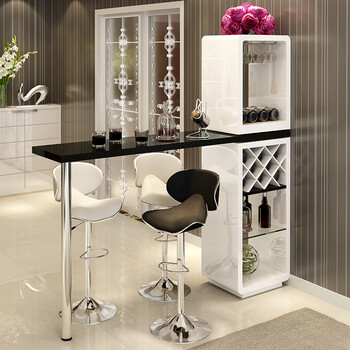 鑫点家具 吧台桌家用酒柜组合简约现代 客厅隔