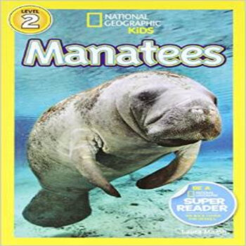 national geographic readers: manatees 国家地理少儿版:海牛 英文