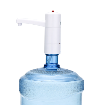 景湖 无线电动抽水器桶装饮水机压水器自动上水器 饮水机水龙头 黑色