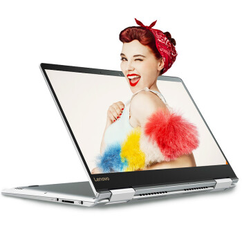 联想（Lenovo）Yoga710-14ISK 14英寸超薄笔记本电脑酷睿i5-6200U 8G内存/256G固态/2G独显/ 皓月银