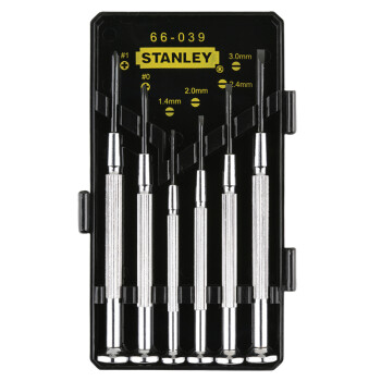 史丹利（Stanley）66-039 金属精密螺丝刀6件套