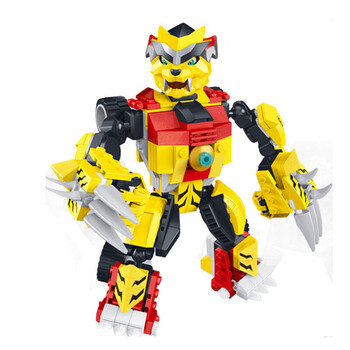 星钻积木 猪猪侠五灵卫拼装积木儿童动漫积木玩具节日礼物 铁拳虎【图片 价格 品牌 报价】-京东