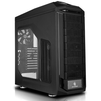 酷冷至尊(CoolerMaster)坦克兵侧透版 黑色 全塔式机箱(支持XL-ATX主板/USB3.0/背走线/电源下置)