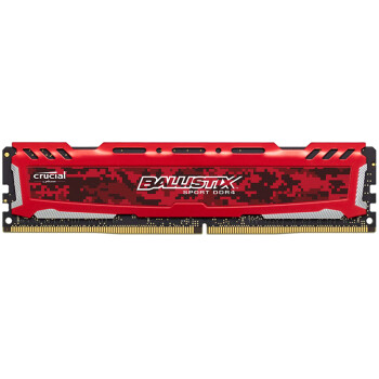 英睿达(Crucial)铂胜运动LT系列DDR4 2400 8G台式机内存 迷彩红